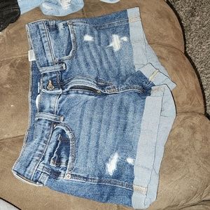 Old navy boyfriend shorts mid rise